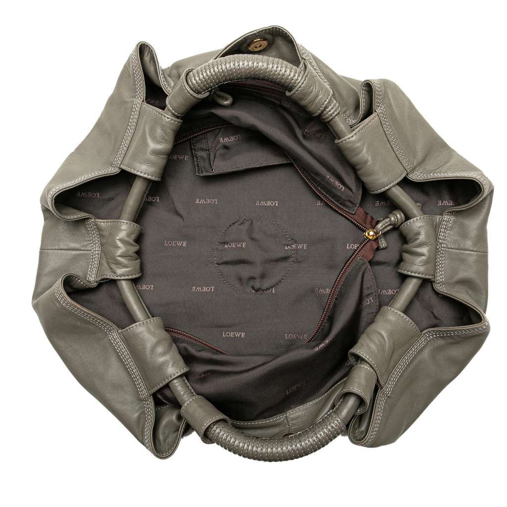 Loewe Nappa Aire Grey Leather Good - Model View