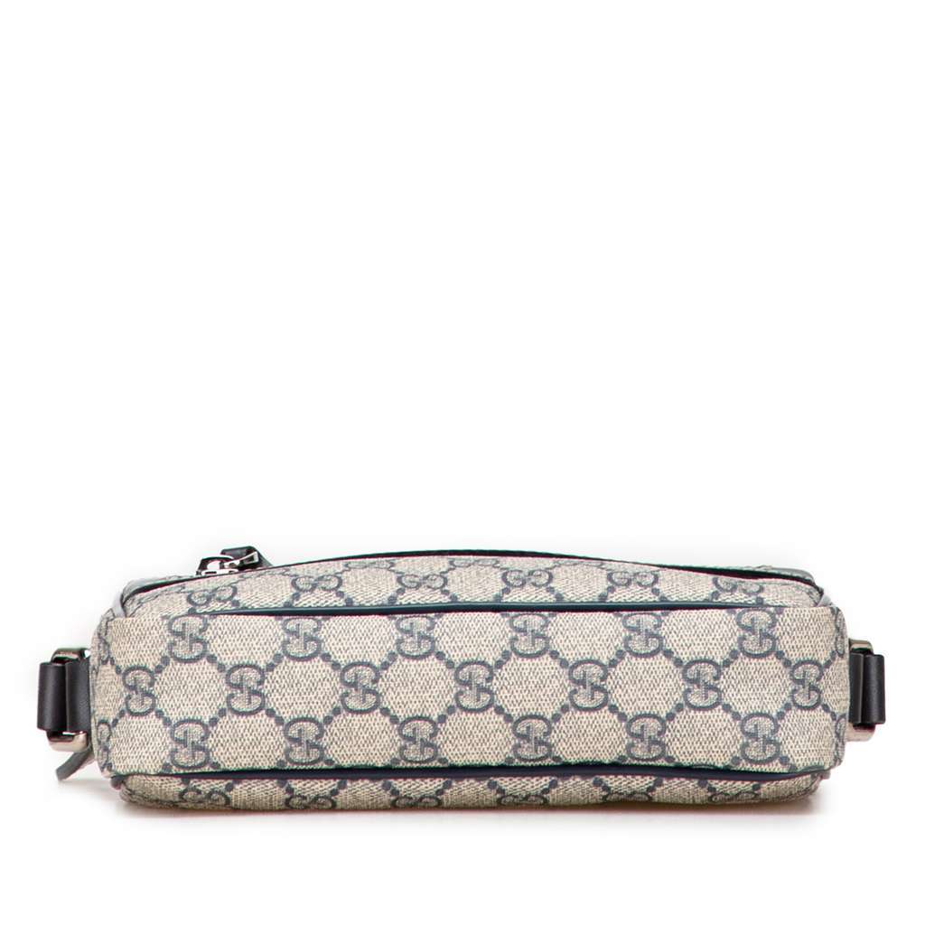Gucci GG Supreme Crossbody Brown Canvas Good - Inside View
