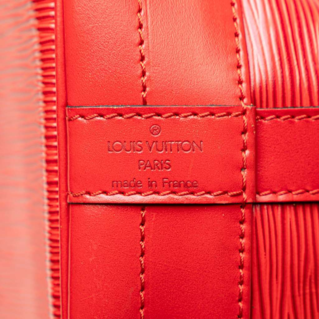 Louis Vuitton Epi Noe GM Red Leather Very good - Box View
