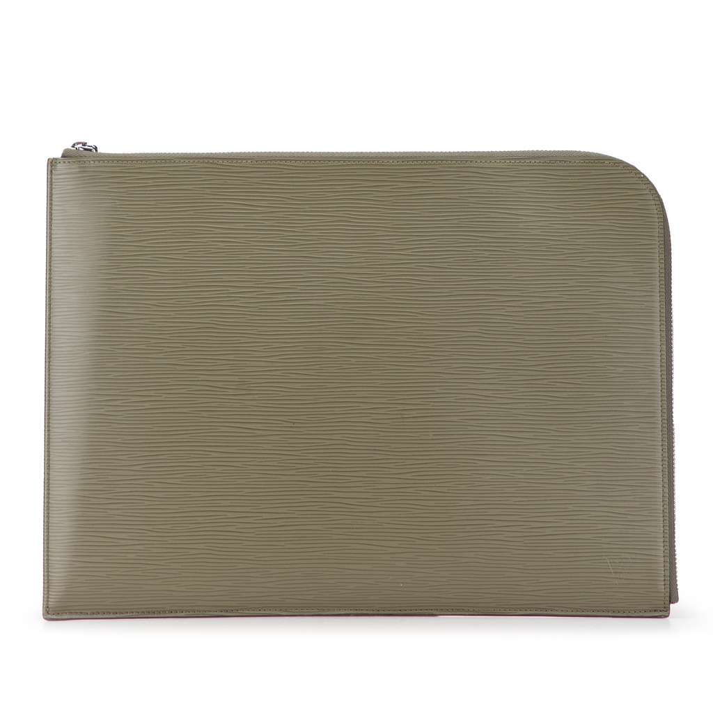 Louis Vuitton Epi Pochette Jour GM Brown Leather Good - Front View