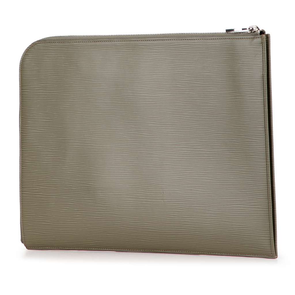 Louis Vuitton Epi Pochette Jour GM Brown Leather Good - Back View