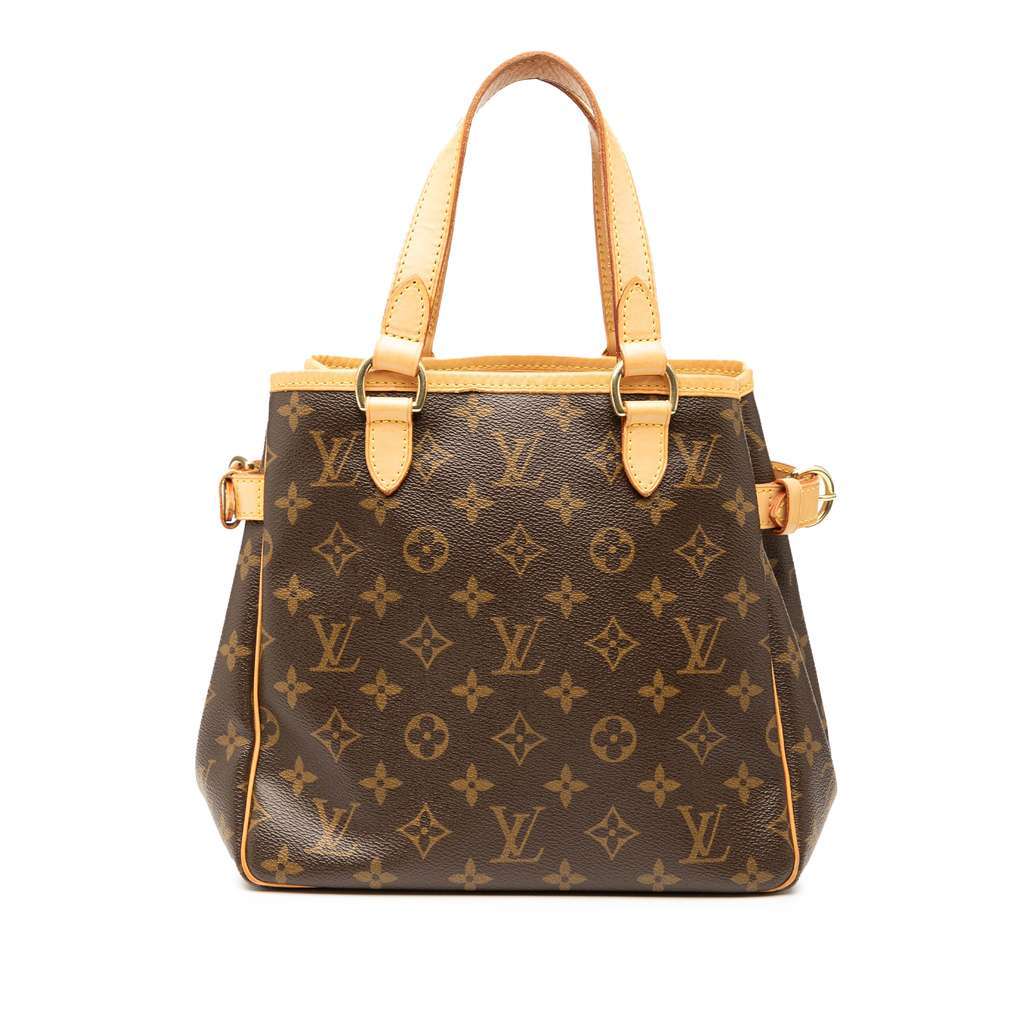 Louis Vuitton Monogram Batignolles Vertical PM Brown Very good condition - Front View