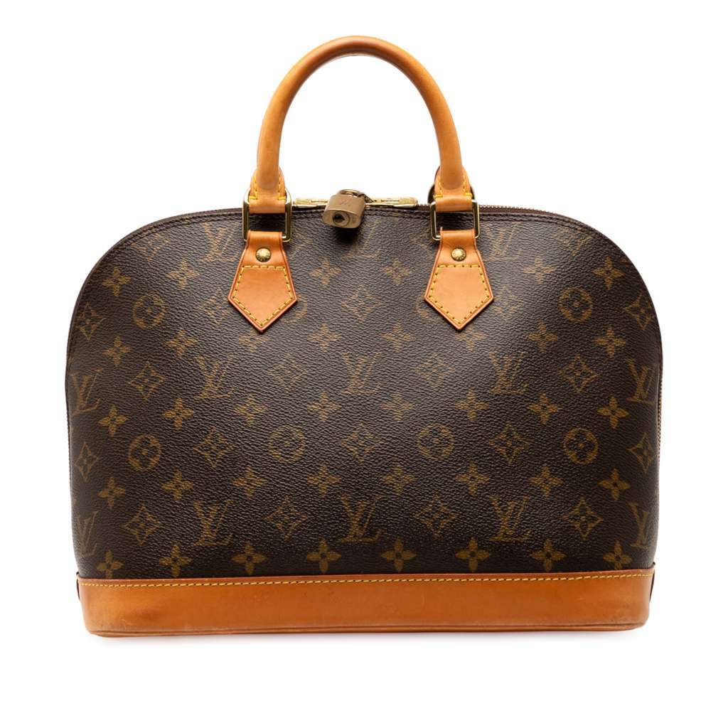 Louis Vuitton Monogram Alma PM Brown Very good condition - Front View