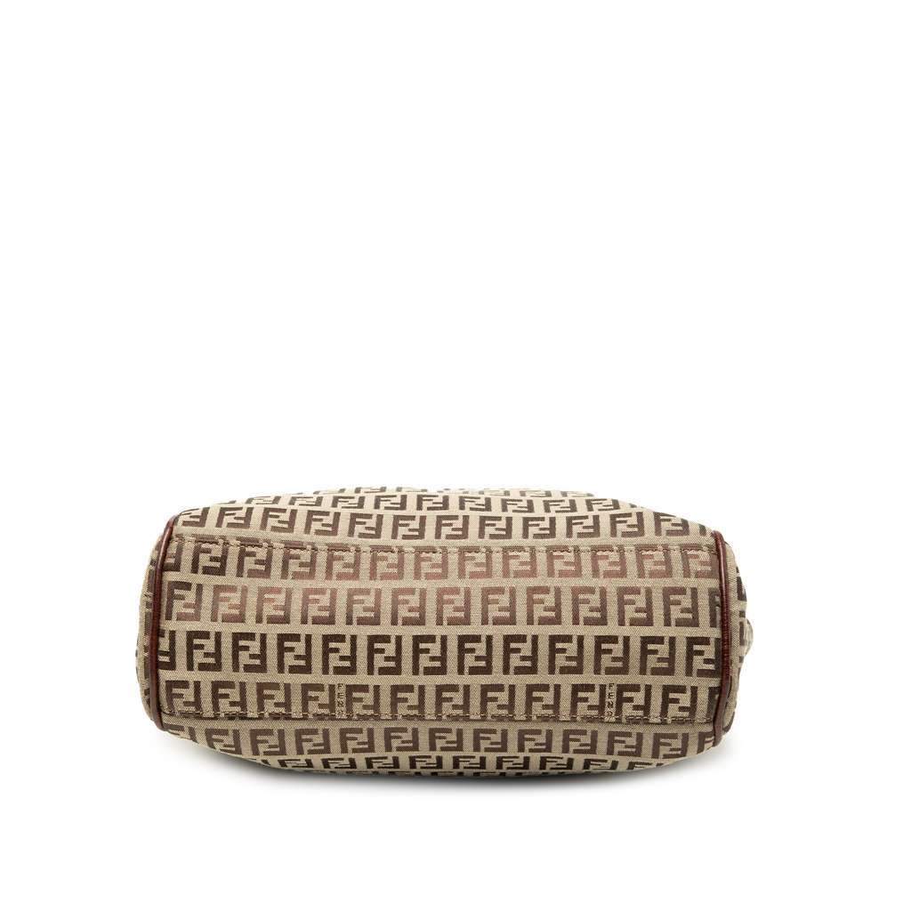 Fendi Zucchino Canvas Tote Brown Canvas Very good - Inside View