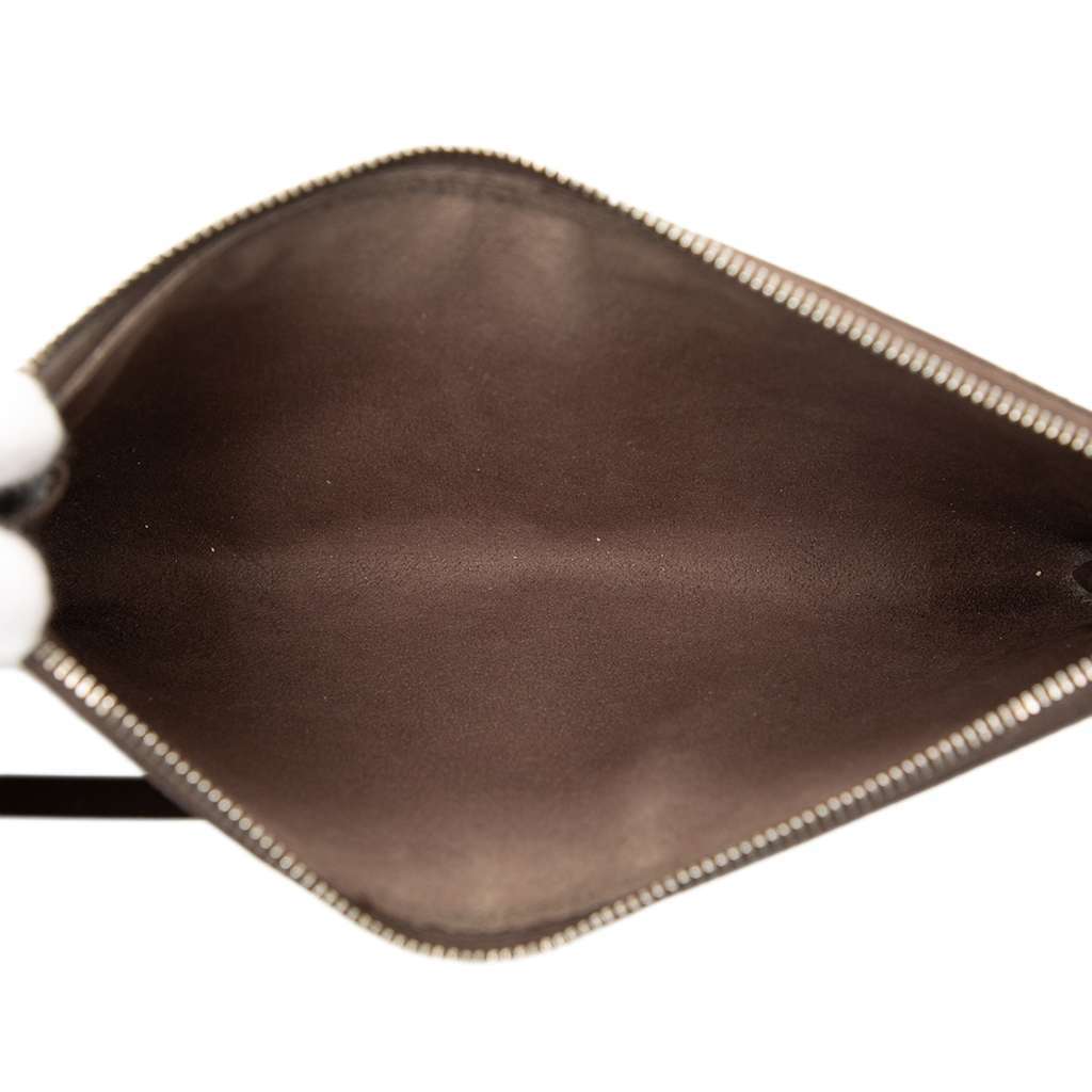 Louis Vuitton Epi Pochette Accessoires Brown Leather Very good condition - Model View