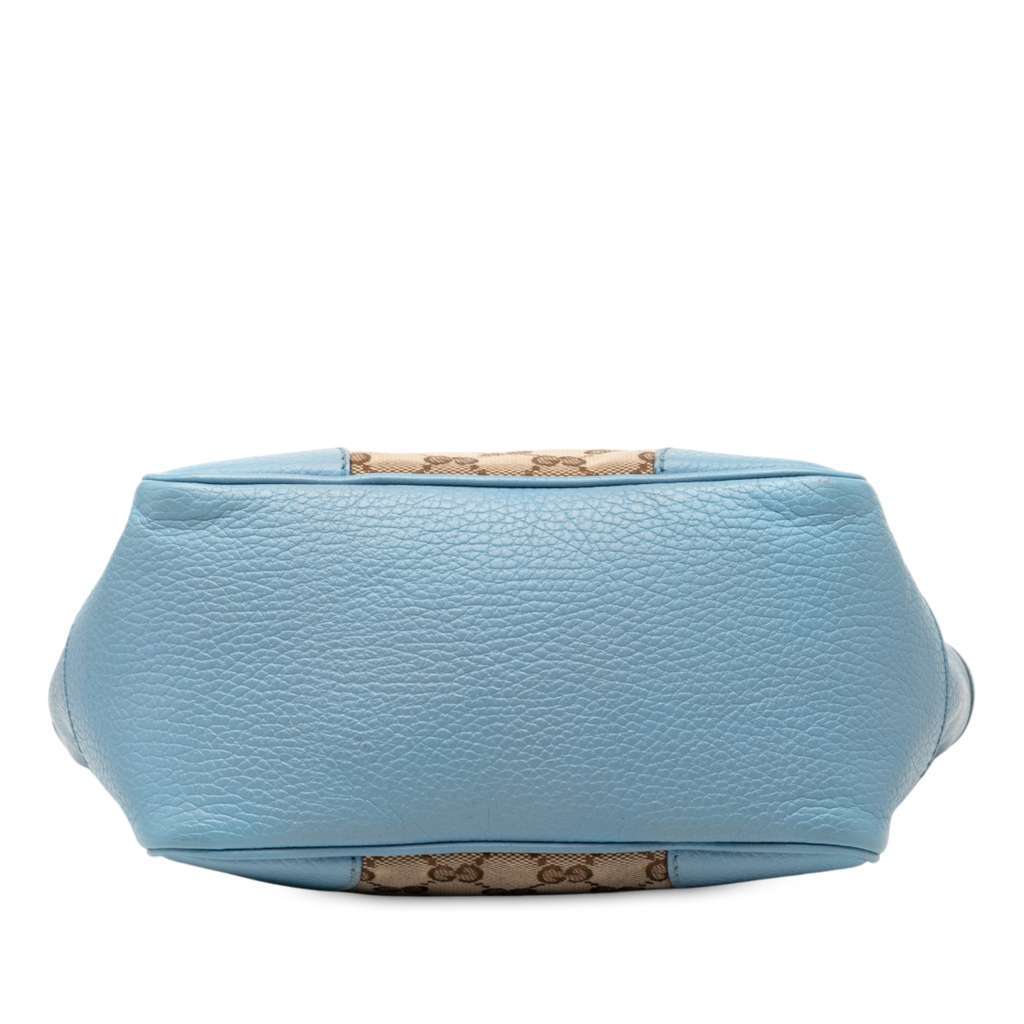 Gucci Small GG Canvas Bree Satchel Brown Canvas Very good - Inside View