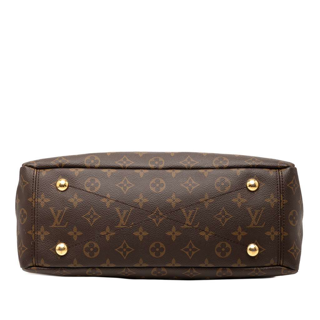 Louis Vuitton Monogram Pallas MM Brown Good - Inside View