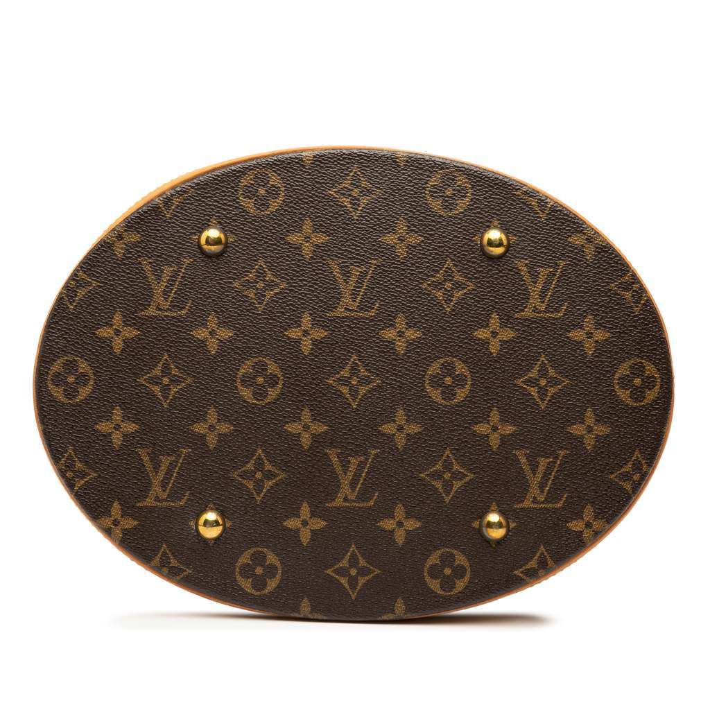 Louis Vuitton Monogram Bucket GM Brown Good condition - Inside View