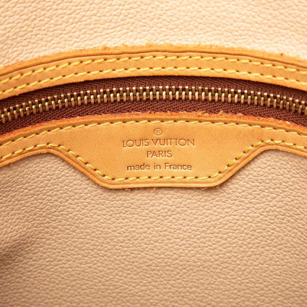 Louis Vuitton Monogram Bucket GM Brown Good condition - Box View
