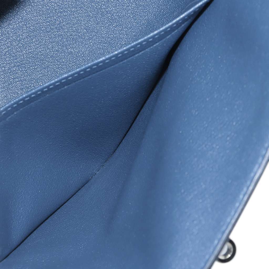 Hermès Togo Birkin Retourne 30 Blue Leather Good condition - Box View