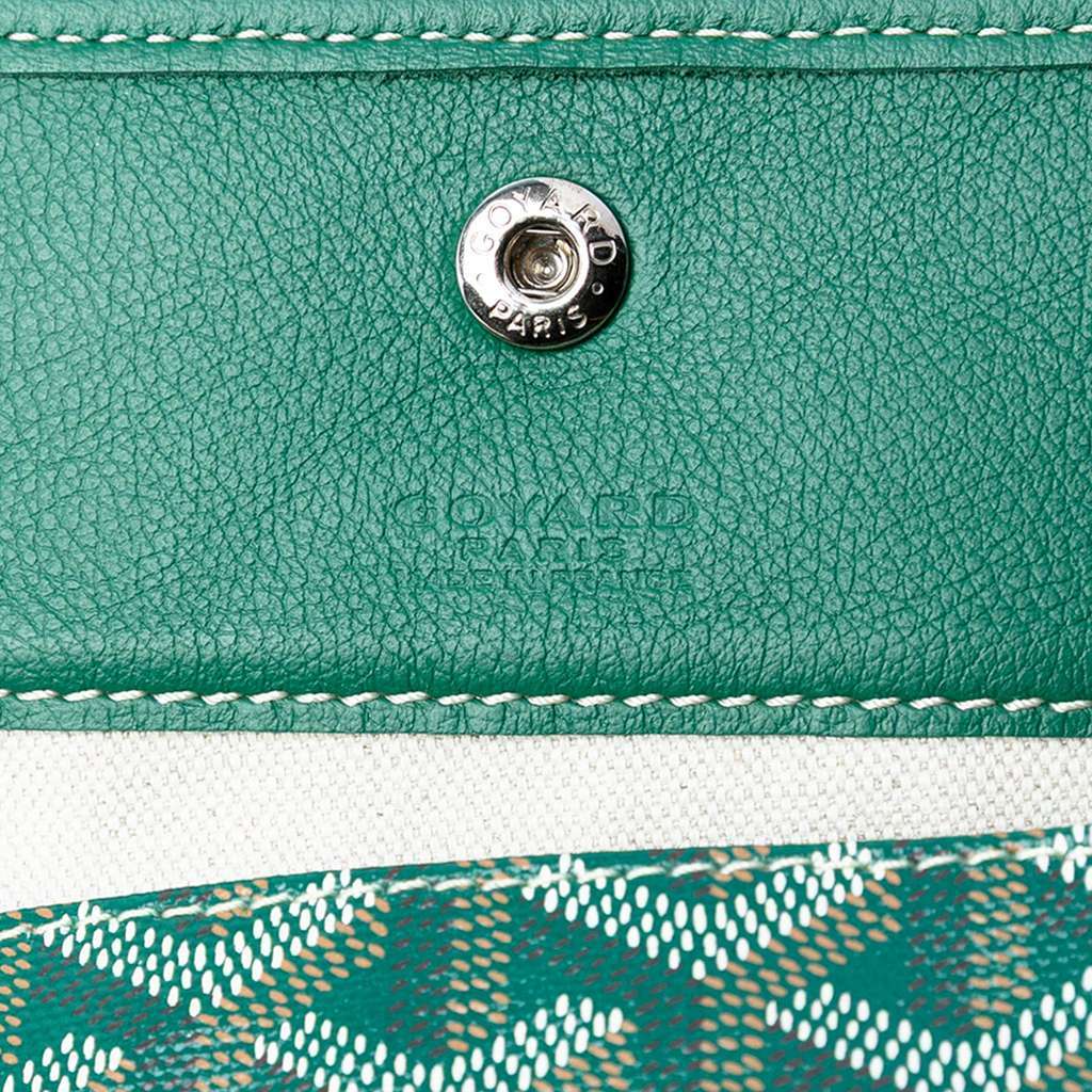 Goyard Goyardine Saint Louis PM Green Canvas Good - Box View