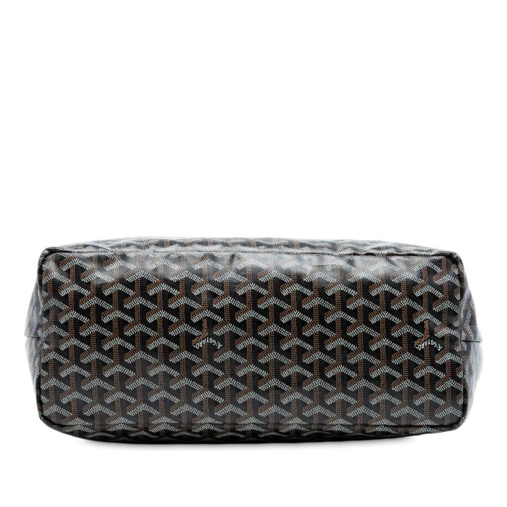Goyard Goyardine Saint Louis PM Black Canvas Good condition - Inside View