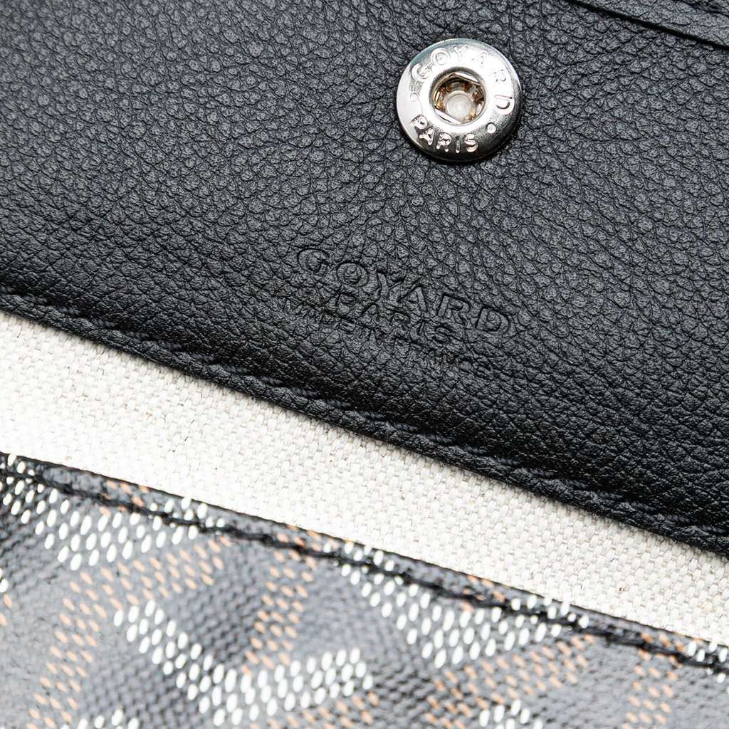 Goyard Goyardine Saint Louis PM Black Canvas Good condition - Box View