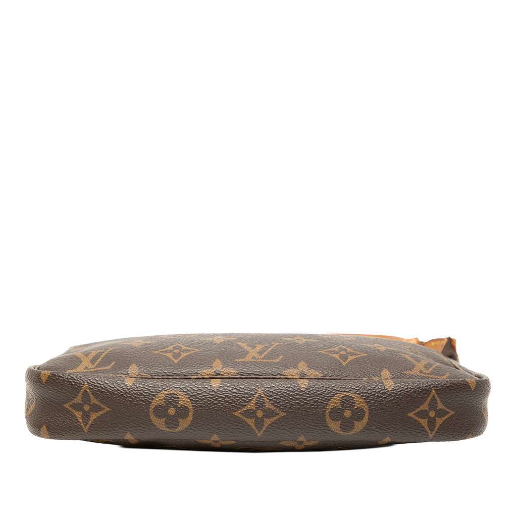 Louis Vuitton Monogram Pochette Accessoires Brown Good - Inside View