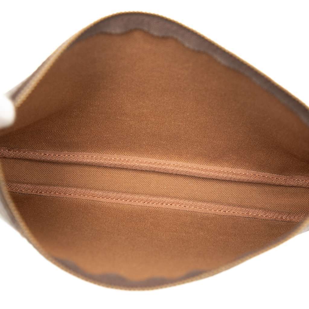 Louis Vuitton Monogram Pochette Accessoires Brown Good - Model View