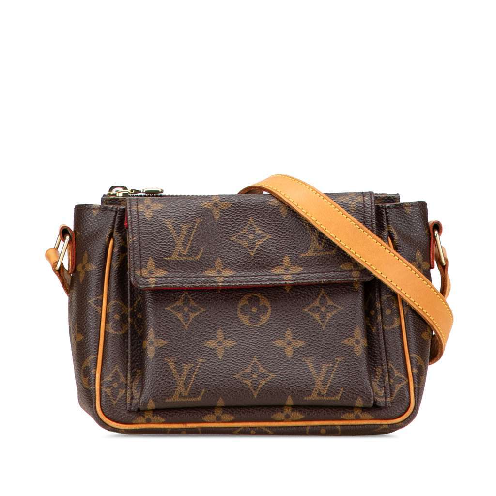 Louis Vuitton Monogram Viva Cite PM Brown Very good condition - Front View