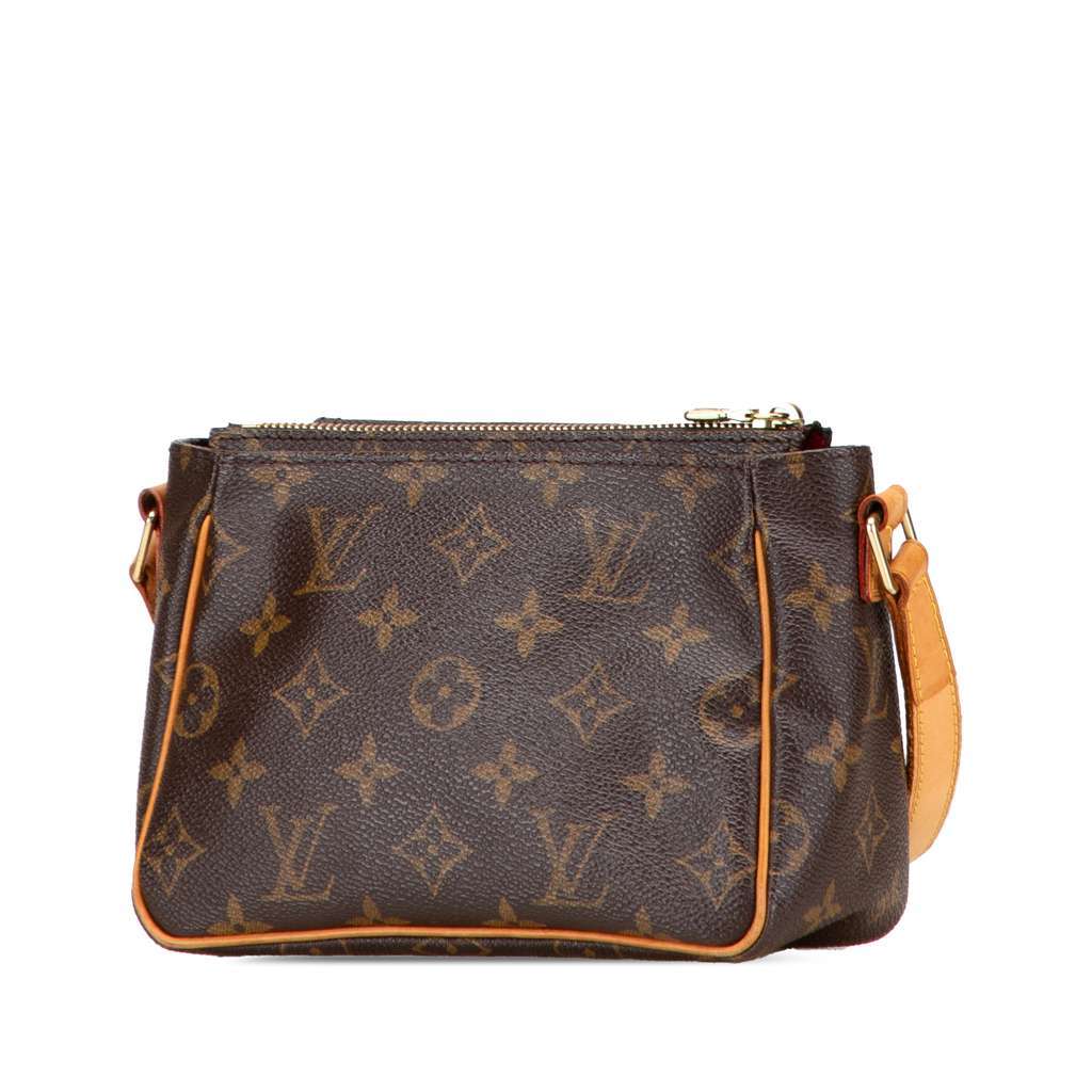 Louis Vuitton Monogram Viva Cite PM Brown Very good condition - Back View