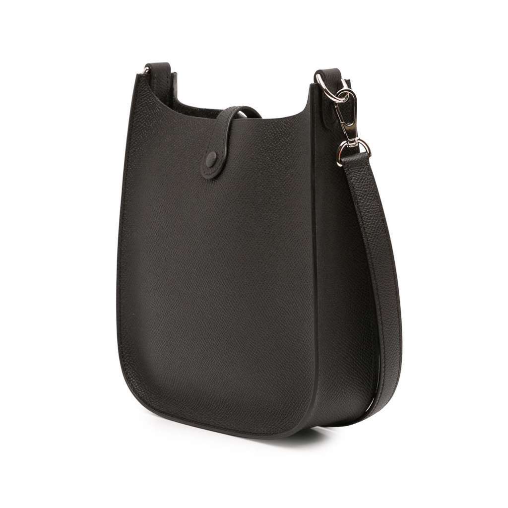 Hermès Epsom Evelyne 16 Sellier Black Leather Very good condition - Back View