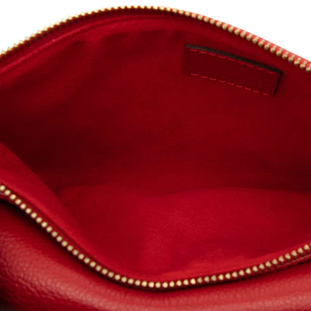Louis Vuitton Monogram Empreinte Twice Red Leather Very good - Box View