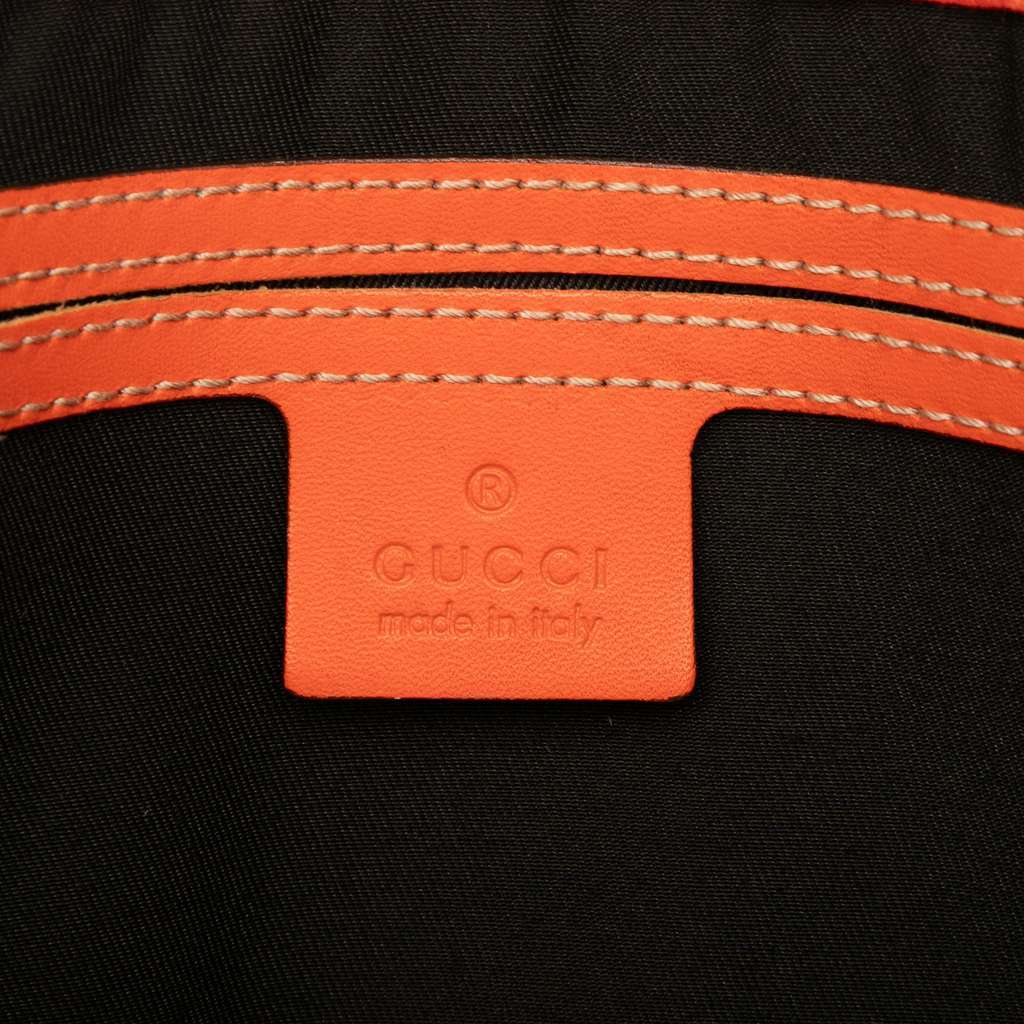 Gucci GG Supreme Joy Web Boston White Canvas Good - Box View