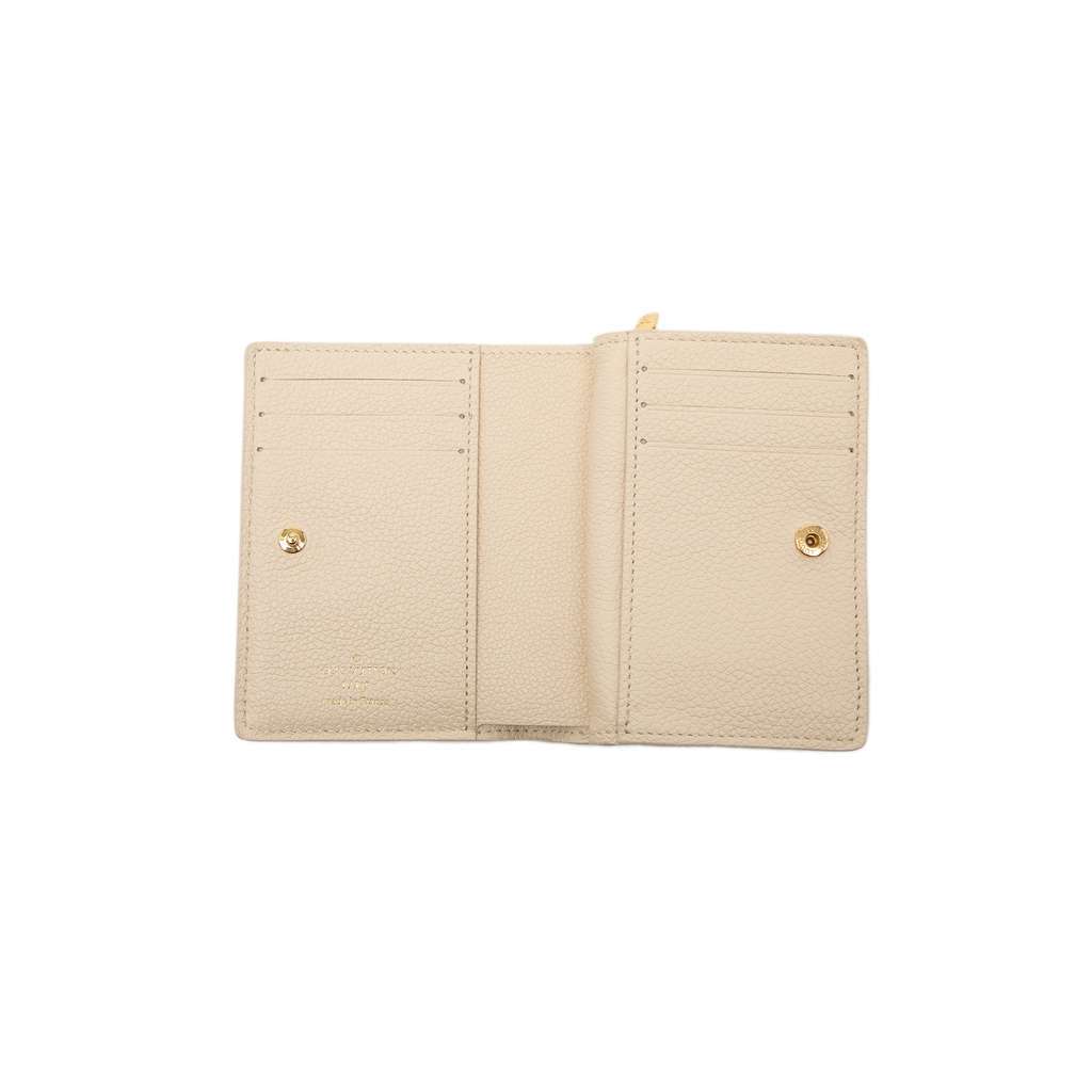 Louis Vuitton Monogram Empreinte Clea Wallet Pink Leather Good - Model View