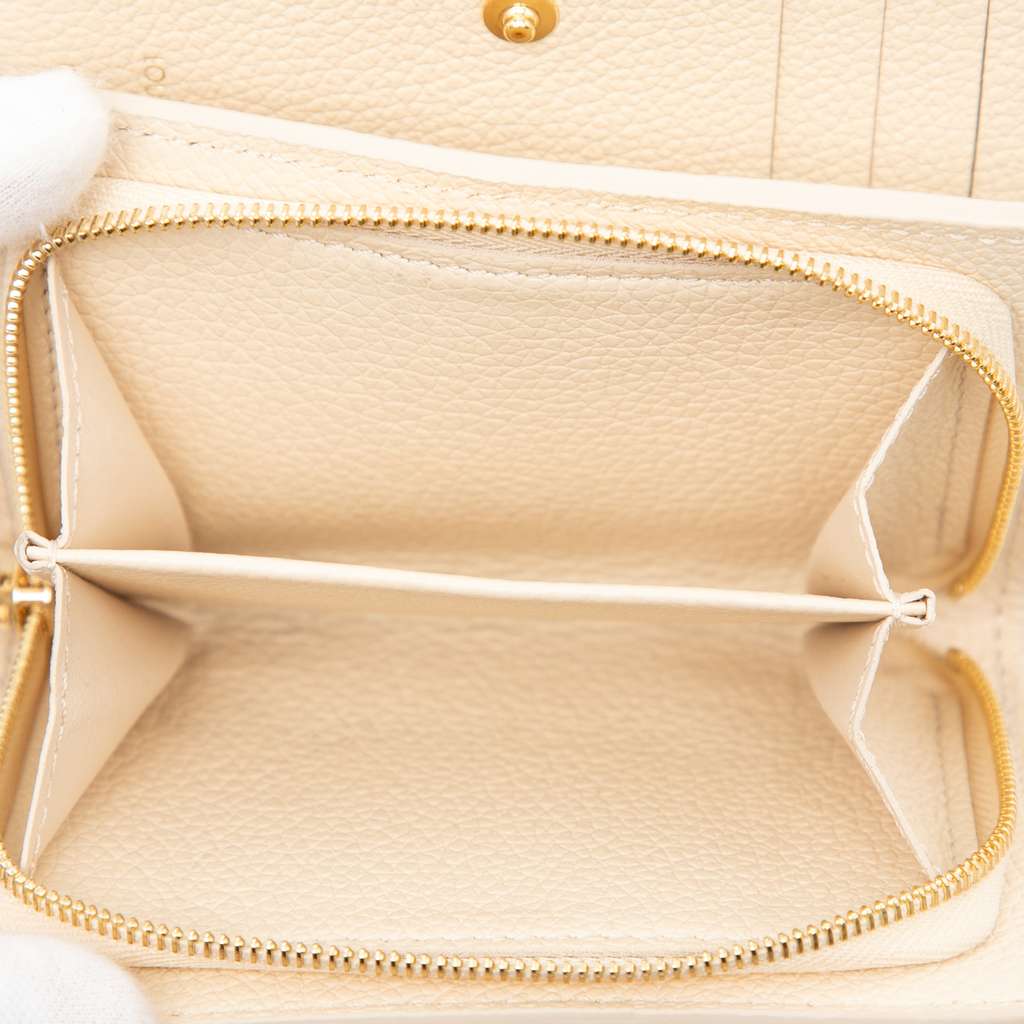 Louis Vuitton Monogram Empreinte Clea Wallet Pink Leather Good - Box View