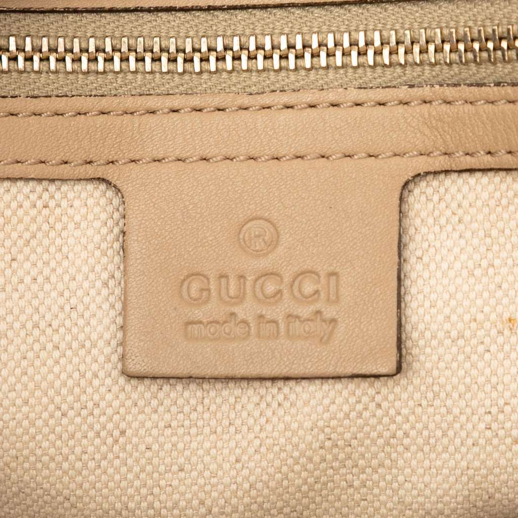 Gucci Small Microguccissima Nice Dome Satchel Brown Leather Very good condition - Box View