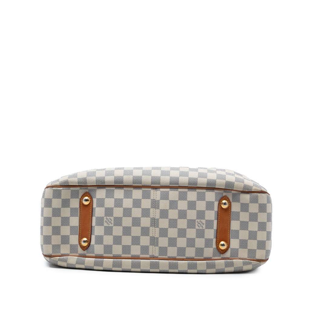 Louis Vuitton Damier Azur Siracusa GM White Very good condition - Inside View