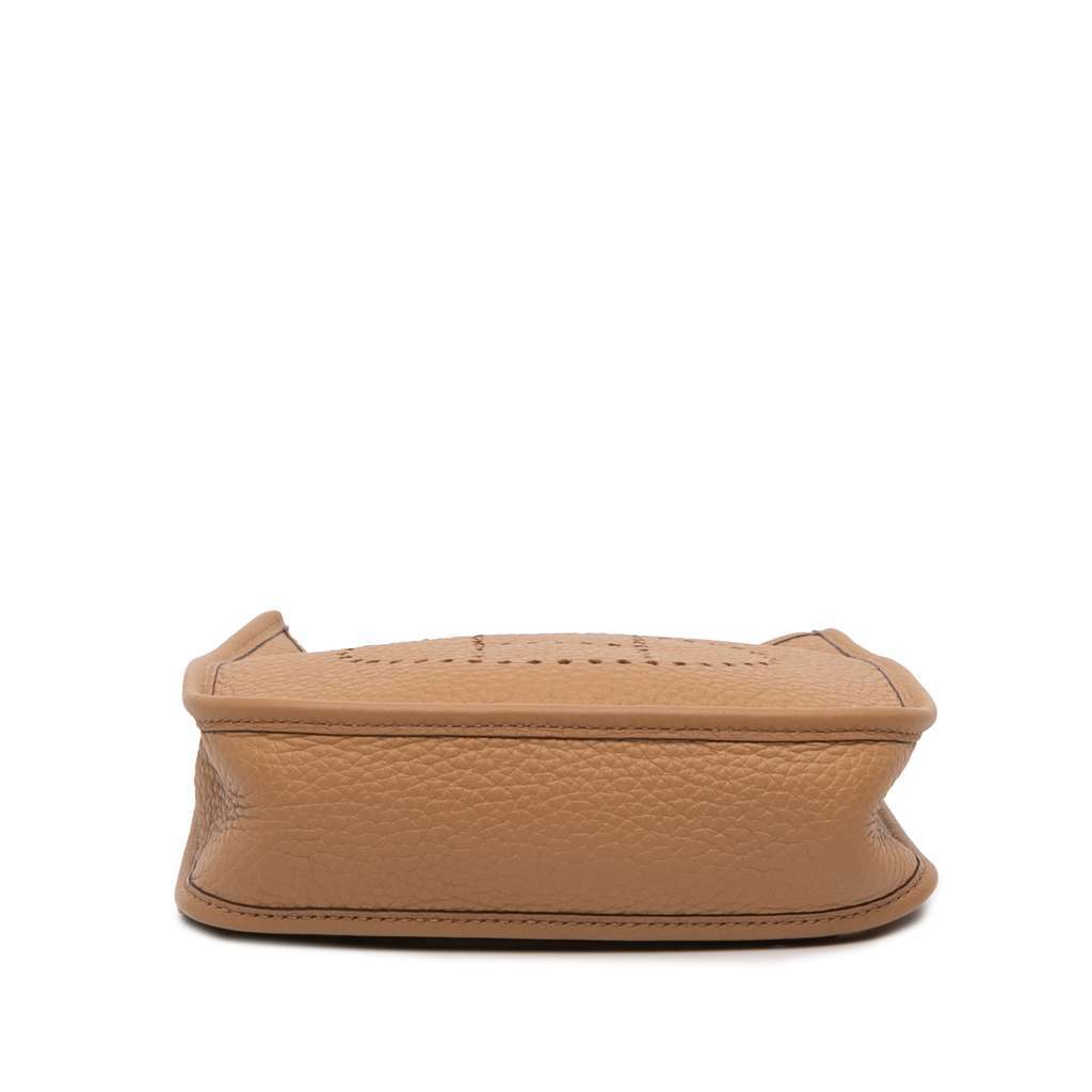 Hermès Clemence Evelyne 16 TPM Brown Leather Good condition - Inside View