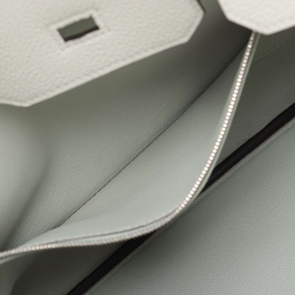 Hermès Togo Birkin Retourne 30 Green Leather Good condition - Box View