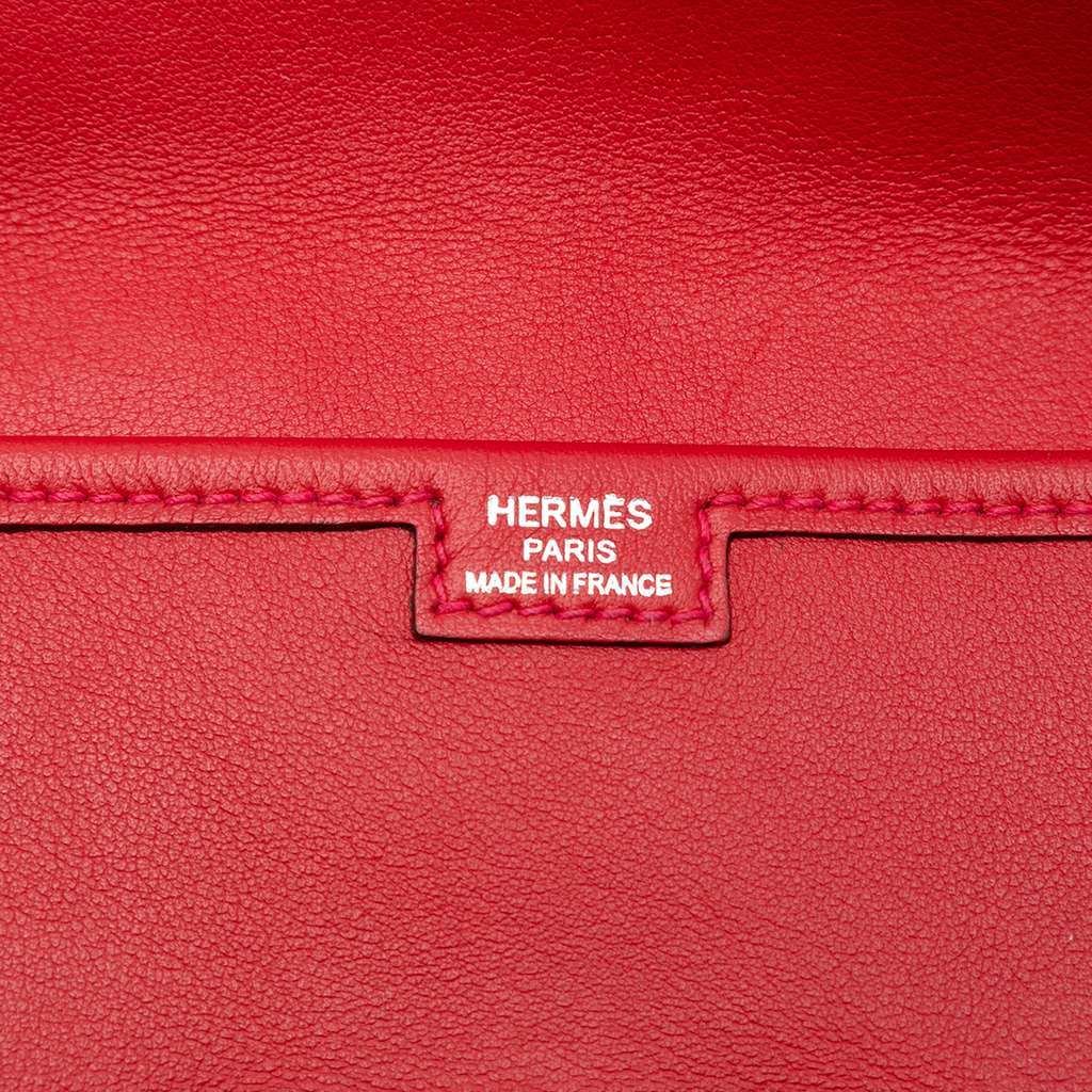 Hermès Swift Jige Elan 29 Red Leather Very good condition - Box View