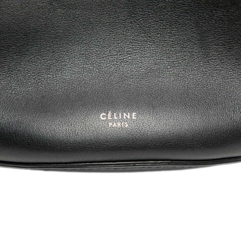 Celine Nano Leather Big Bag Bucket Crossbody Black Leather Very good condition - Box View