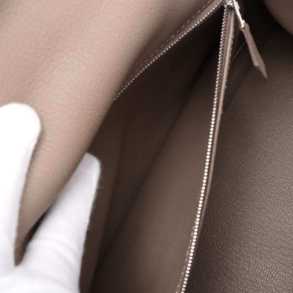 Hermès Togo Kelly II Retourne 28 Brown Leather Very good condition - Model View