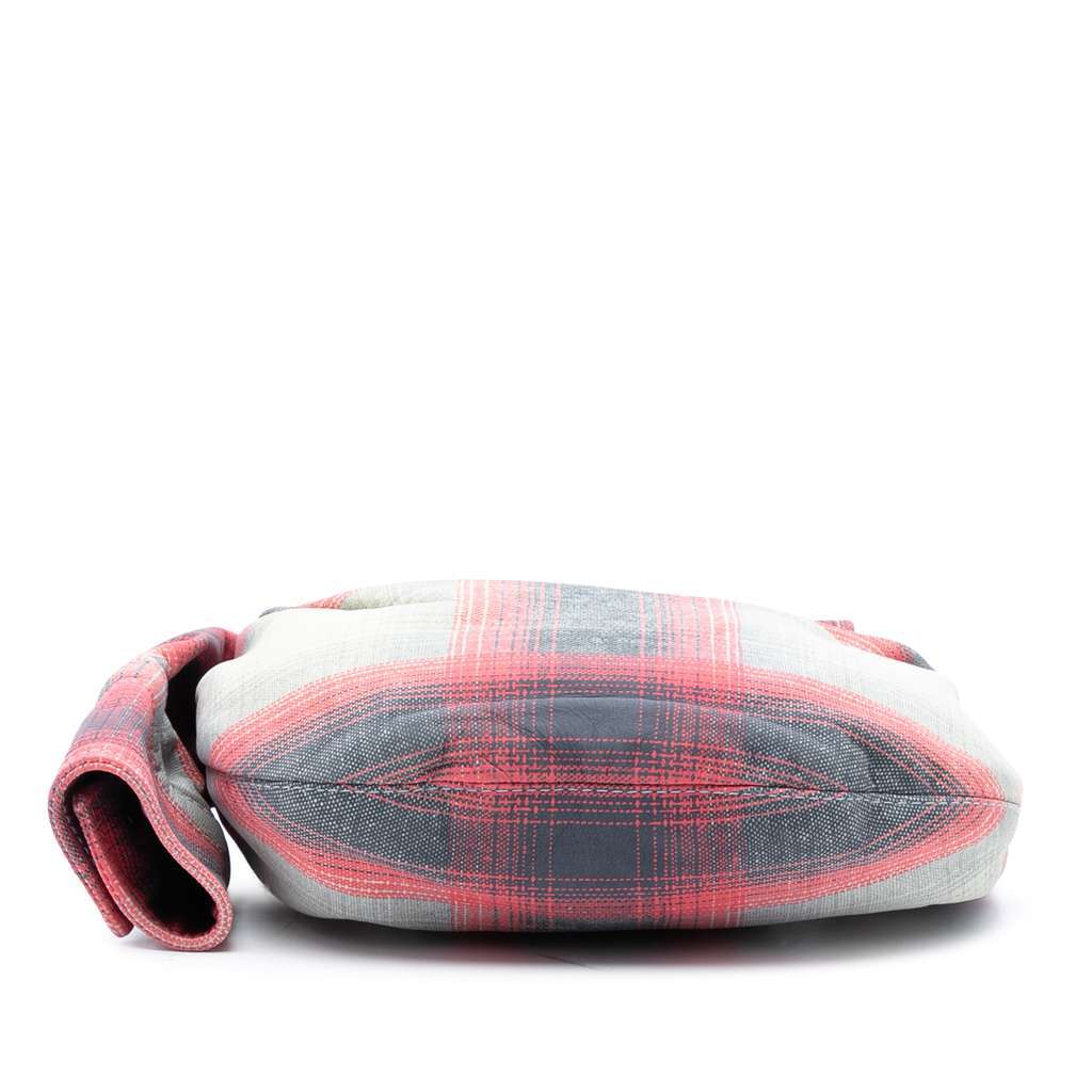 Bottega Veneta Mini Printed Leather Tartan Jodie Grey Leather Very good condition - Inside View