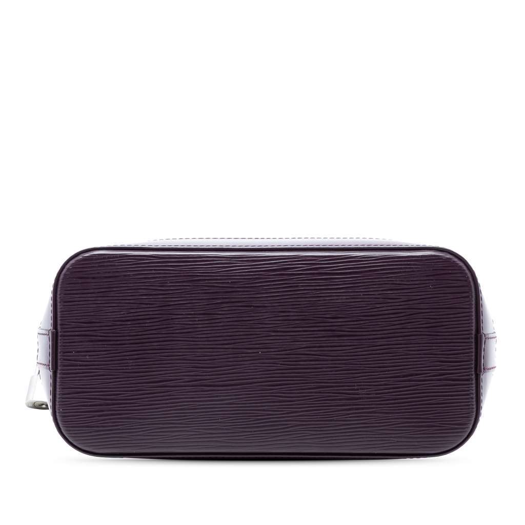 Louis Vuitton Epi Lockit Vertical Purple Leather Good - Inside View