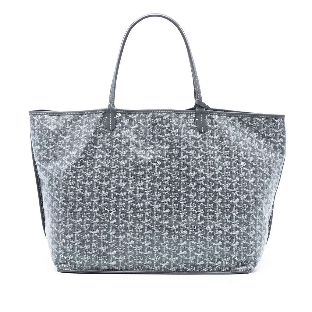 Goyard Goyardine Saint Louis GM Grey Canvas Very good condition - Front View