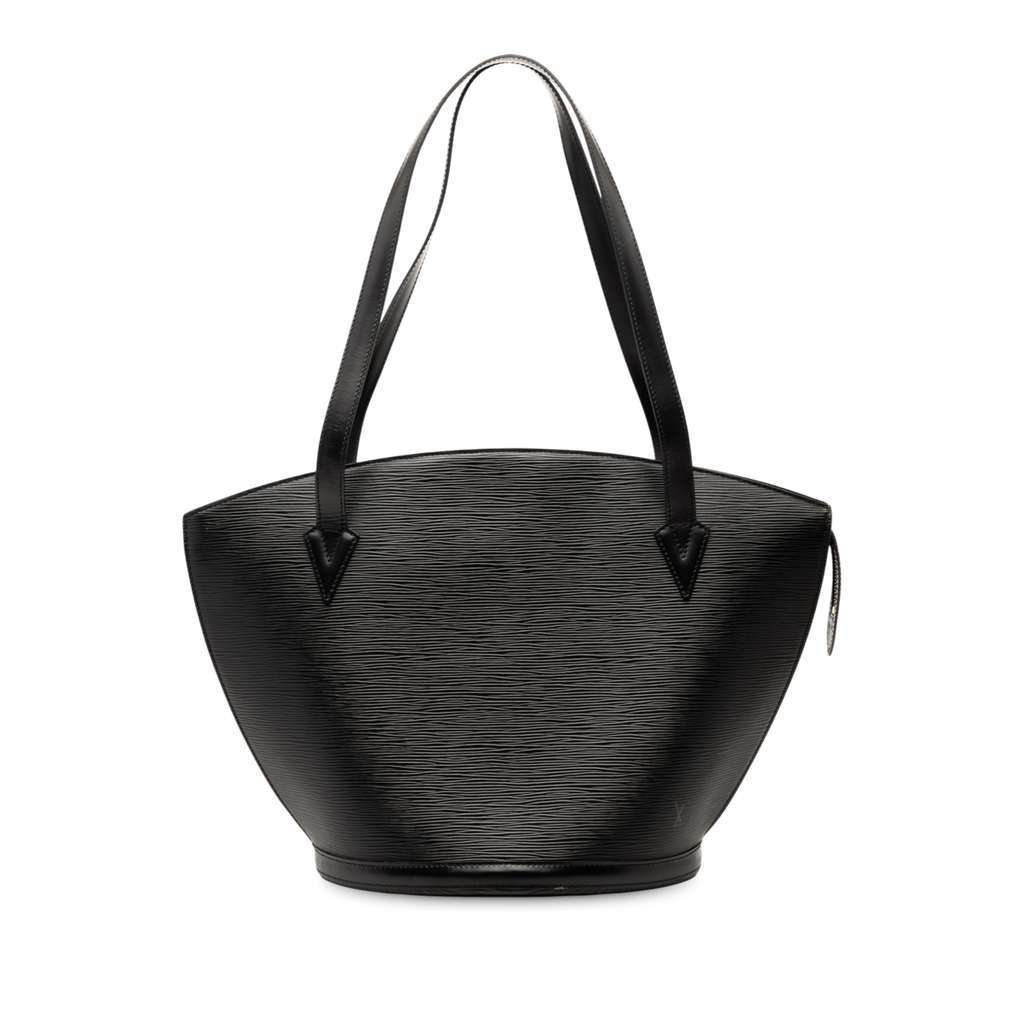 Louis Vuitton Epi Saint Jacques GM Long Strap Black Leather Good condition - Front View