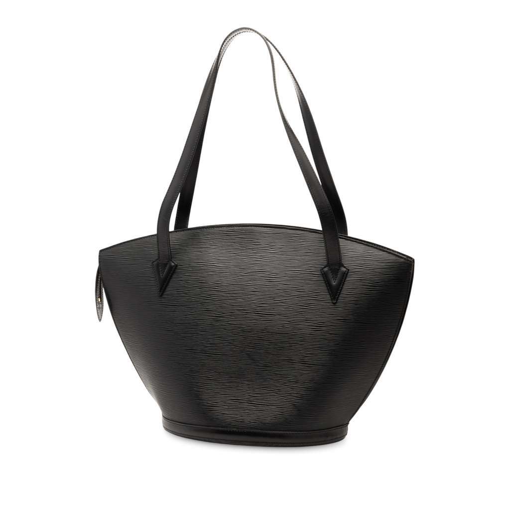 Louis Vuitton Epi Saint Jacques GM Long Strap Black Leather Good condition - Back View