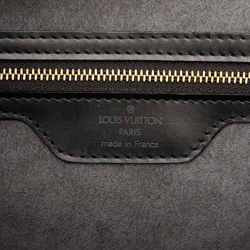 Louis Vuitton Epi Saint Jacques GM Long Strap Black Leather Good condition - Box View
