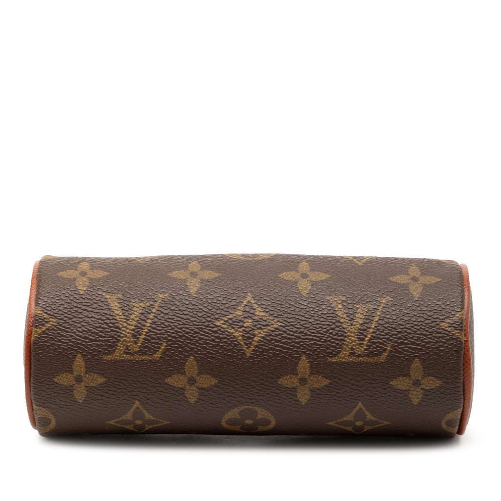 Louis Vuitton Monogram Papillon Pochette Brown Very good - Inside View