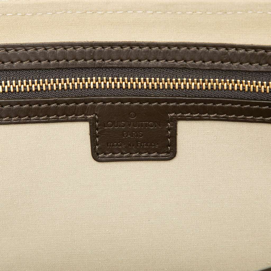 Louis Vuitton Monogram Mini Lin Alma Horizontal Brown Canvas Good - Box View