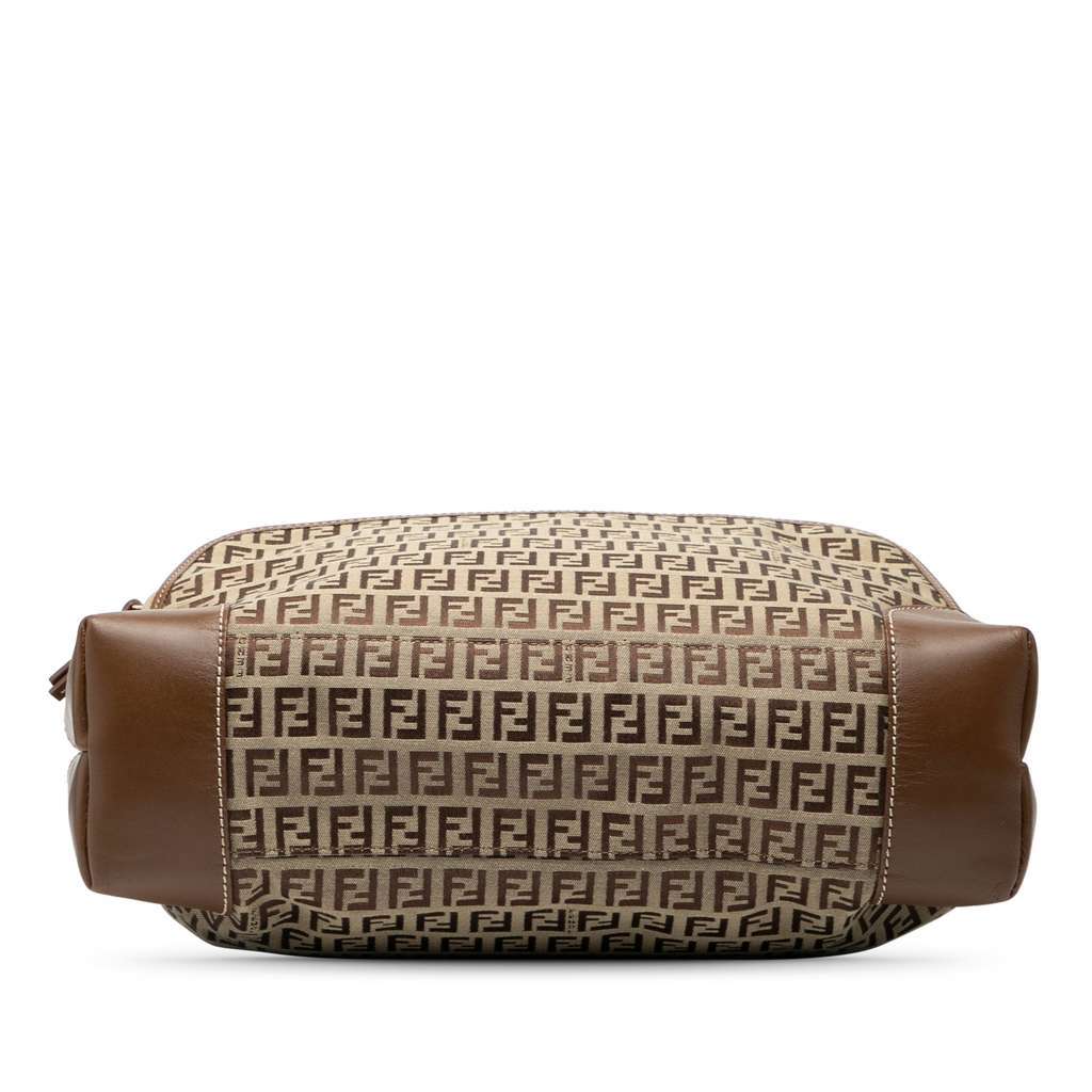 Fendi Zucchino Canvas Chef Shopping Tote Brown Canvas Very good - Inside View