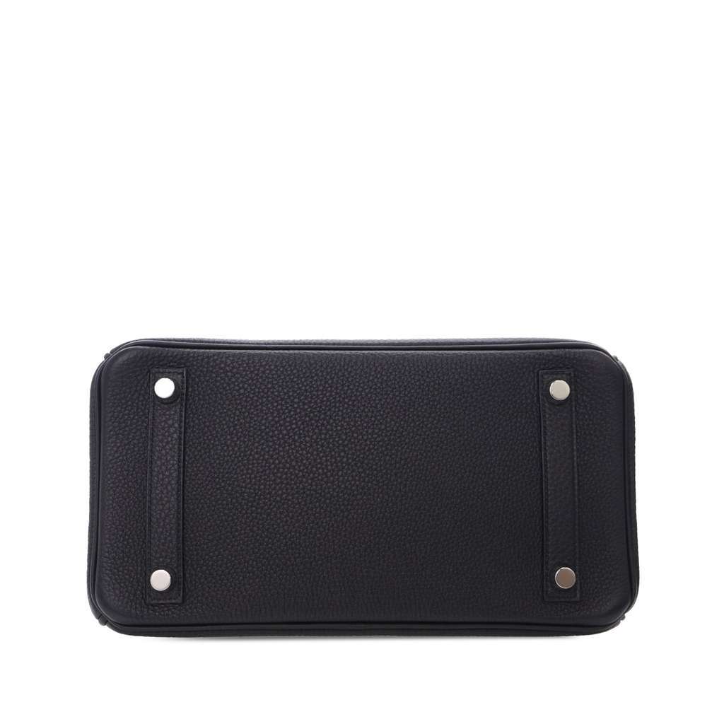 Hermès Togo Birkin Retourne 25 Black Leather Good condition - Model View