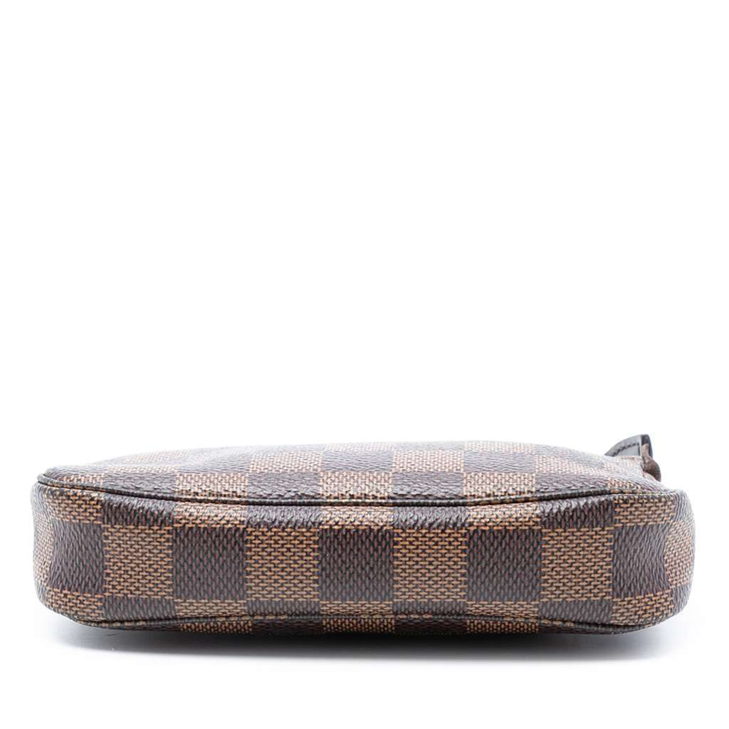 Louis Vuitton Damier Ebene Mini Pochette Accessoires Brown Very good - Inside View