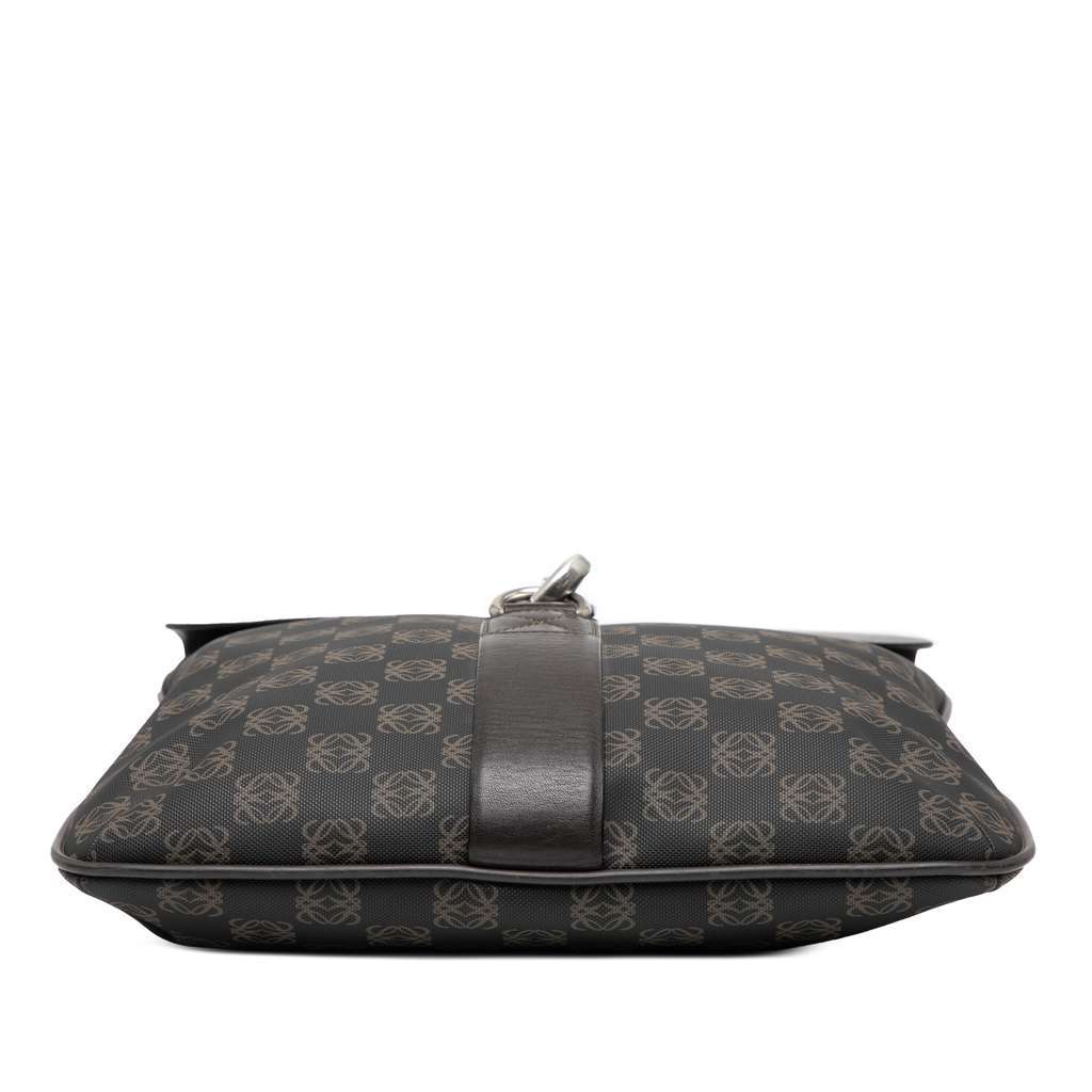 Loewe Anagram Coated Canvas Crossbody Brown Canvas Very good - Inside View