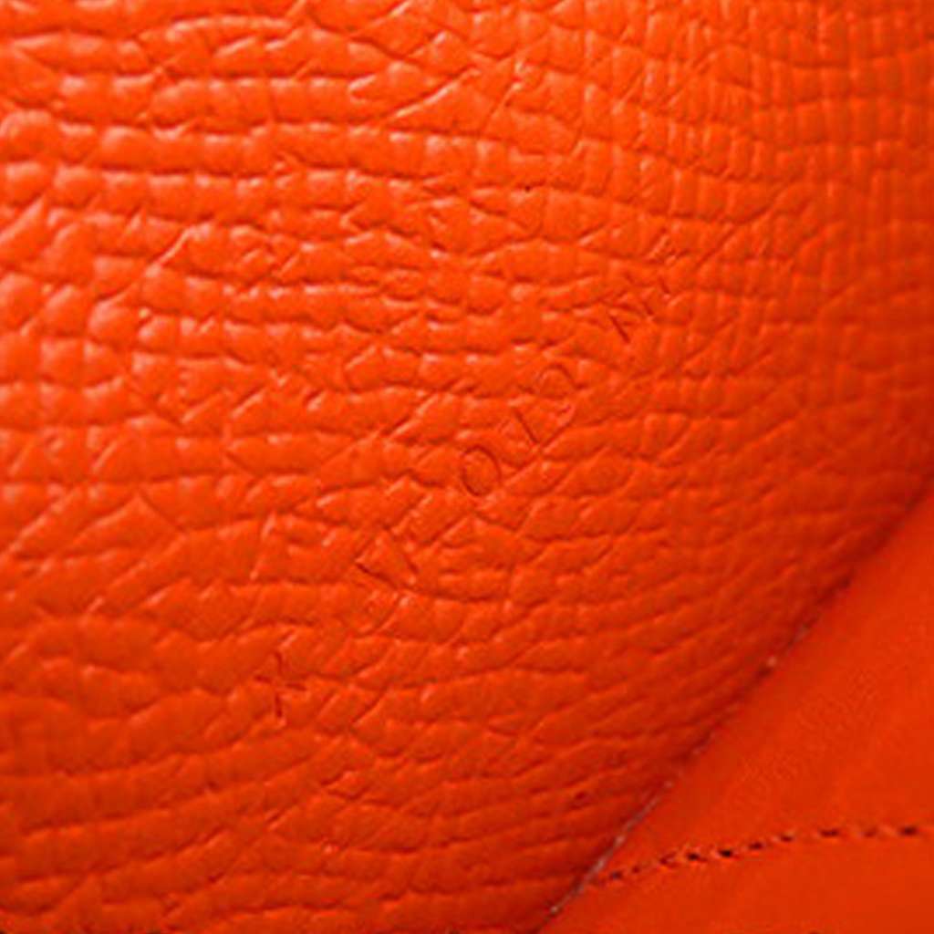 Hermès Epsom Kelly Longue Wallet Orange Leather Good condition - Box View