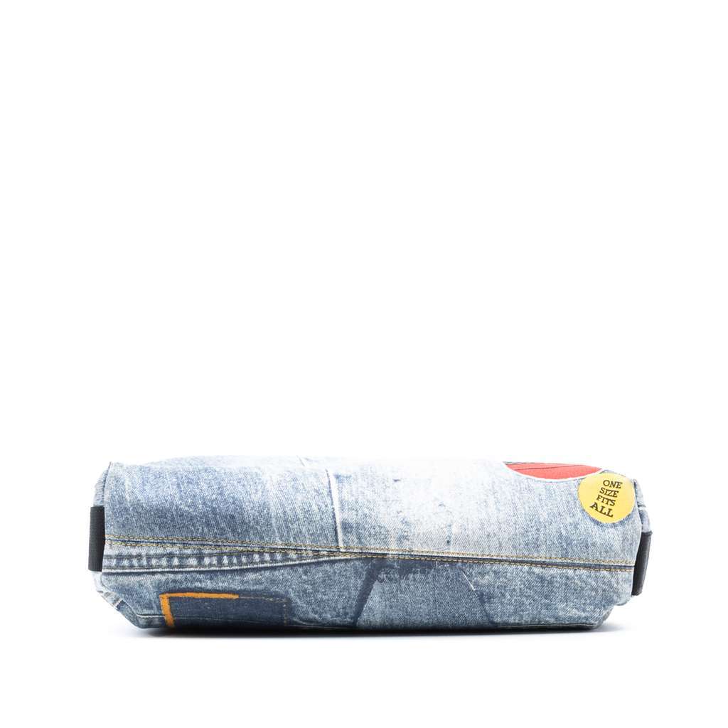 Dior Printed Denim Speedway Crossbody Blue Denim Very good - Inside View