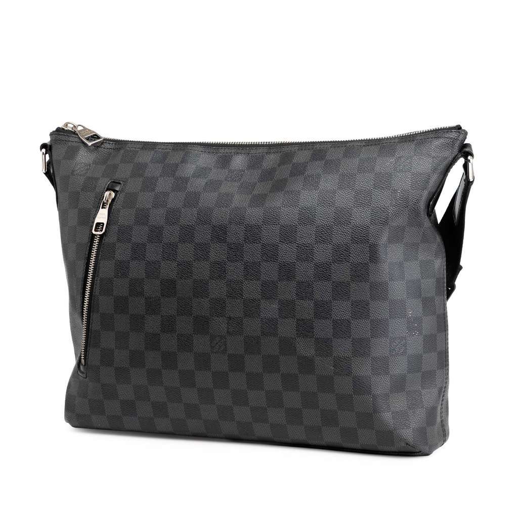 Louis Vuitton Damier Graphite Mick MM Black Very good - Back View