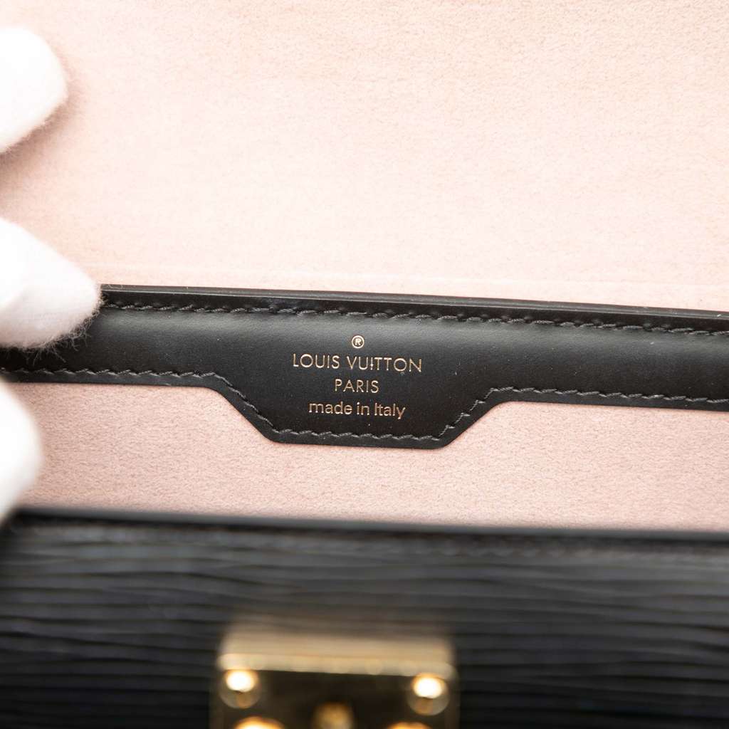 Louis Vuitton Epi Papillon Trunk Black Leather Very good - Box View