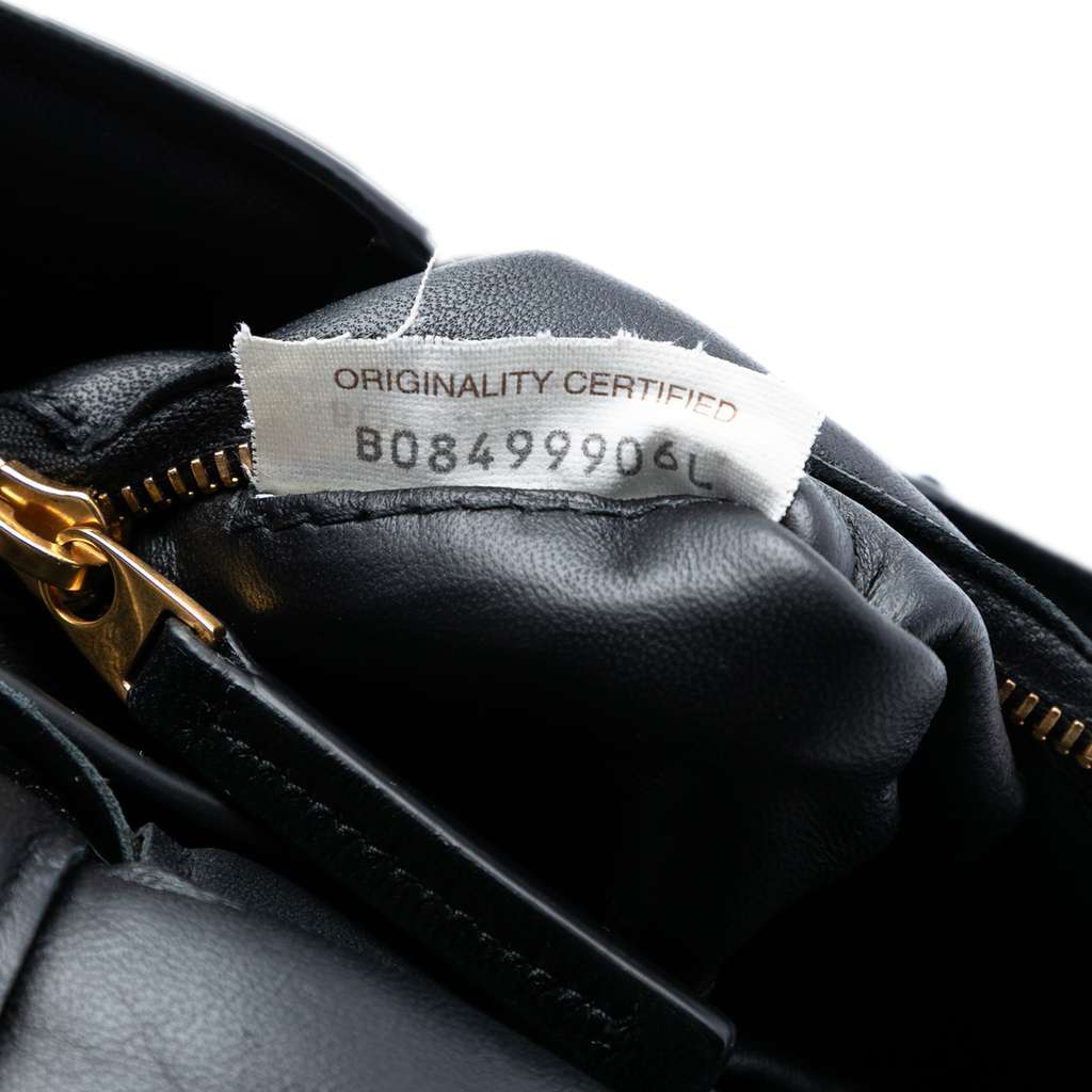 Bottega Veneta Nappa Intrecciato Padded Cassette Crossbody Black Leather Very good condition - Box View